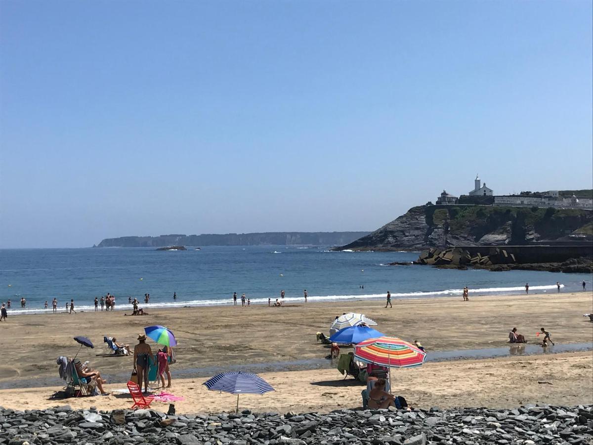 El Cambaral Del Puerto Apartment Luarca Bagian luar foto